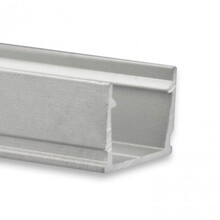 LED Alu-Profil SLIM04ALU mit Klick-Abdeckung 13,4x11,46mm für LED Streifen