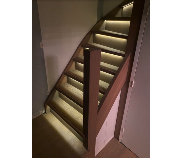 LED-Aluminiumprofil SLIM04ALU mit Klick-Abdeckung 13,4 x 11,46 mm – schmal und flach, geeignet für LED-Streifen bis 10 mm, hochwertige Verarbeitung, einfache Montage für indirekte Beleuchtung