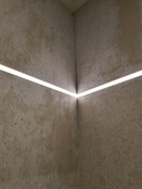 LED Fliesenprofil STUC200 – 57 × 11 mm, mit Abdeckung | Für LED Streifen bis 14 mm