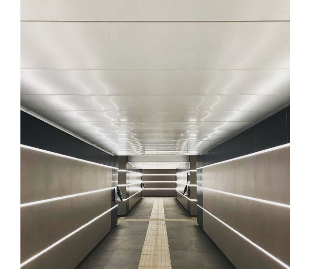 LED Fliesenprofil STUC200 – 57 × 11 mm, mit Abdeckung | Für LED Streifen bis 14 mm