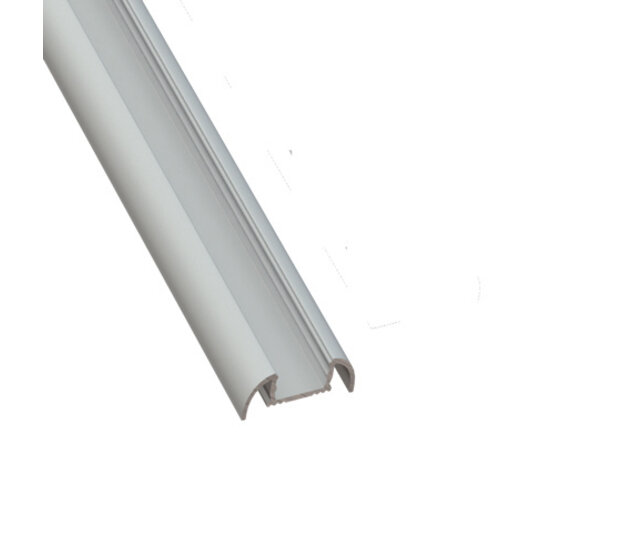 LED-Leiste mit opaquer Abdeckung, 25,79 mm x 6,5 mm, 17,1 W, weiß, hochwertiges LED-Profil für indirekte Beleuchtung, ideal für Innenräume, präzise Maße nach DIN-Norm LED-Leiste mit opaquer Abdeckung, 25,79 mm x 6,5 mm, 17,1 W, weiß, hochwertiges LED-Profil für indirekte Beleuchtung, ideal für Innenräume, präzise Maße nach DIN-Norm