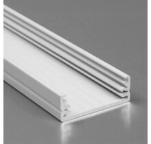 LED-Leiste XL Profil 2 Meter, 32mm x 11mm, niedrige Abdeckung, weiß, für LED-Streifen, XL24WEISS – Ideal für indirekte Beleuchtung und moderne Lichtlösungen