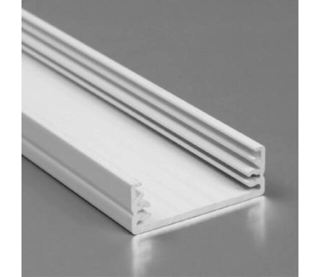 LED-Leiste XL Profil 2 Meter, 32mm x 11mm, niedrige Abdeckung, weiß, für LED-Streifen, XL24WEISS – Ideal für indirekte Beleuchtung und moderne Lichtlösungen LED-Leiste XL Profil 2 Meter, 32mm x 11mm, niedrige Abdeckung, weiß, für LED-Streifen, XL24WEISS – Ideal für indirekte Beleuchtung und moderne Lichtlösungen