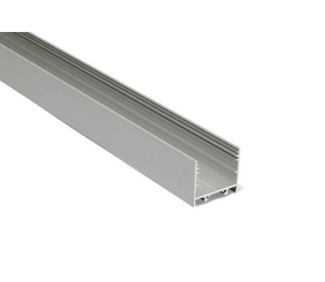 XL LED-Aluminiumprofil 4 Meter, 33,4mm x 29,6mm, niedrige Abdeckung, für LED-Streifen, XL11WEISS, optimale Lichtverteilung, hochwertige Verarbeitung, ideal für Innenbeleuchtung XL LED-Aluminiumprofil 4 Meter, 33,4mm x 29,6mm, niedrige Abdeckung, für LED-Streifen, XL11WEISS, optimale Lichtverteilung, hochwertige Verarbeitung, ideal für Innenbeleuchtung