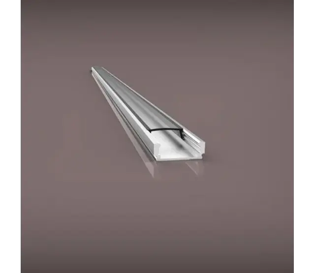 LED-Aluminiumprofil 08ALU für LED-Streifen – Präzise Montage, optimale Wärmeableitung, 1 m Länge, 8 mm Höhe, 10 mm Breite, ideal für Innen- und Außenbeleuchtung, hochwertige Aluminiumlegierung, einfach zu installieren