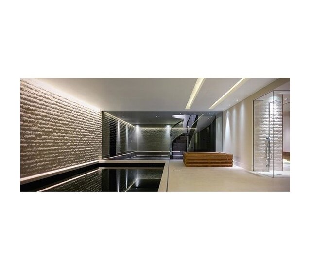LED-Aluminiumprofil 08ALU für LED-Streifen – Präzise Montage, optimale Wärmeableitung, 1 m Länge, 8 mm Höhe, 10 mm Breite, ideal für Innen- und Außenbeleuchtung, hochwertige Aluminiumlegierung, einfach zu installieren