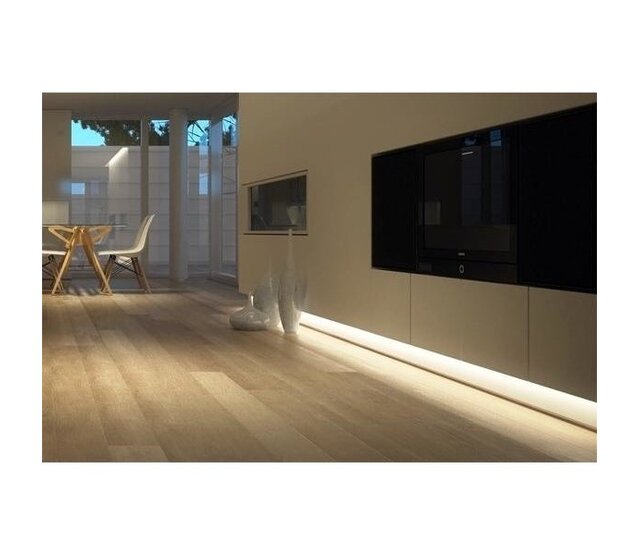 LED-Aluminiumprofil 08ALU für LED-Streifen – Präzise Montage, optimale Wärmeableitung, 1 m Länge, 8 mm Höhe, 10 mm Breite, ideal für Innen- und Außenbeleuchtung, hochwertige Aluminiumlegierung, einfach zu installieren
