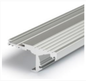 LED-Aluminiumprofil D10ALU für LED-Streifen – Präzisionsgehäuse mit Diffusor, 10 mm Breite, optimale Wärmeableitung, Montageoptionen für Decke, Wand oder Möbel, inkl. Montagezubehör, ideal für indirekte Beleuchtung