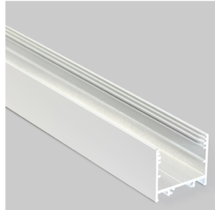 LED Aluminiumprofil XL11WIT – Hochwertiges Profil für LED-Streifen, 11 mm Breite, mattweiß, optimale Lichtstreuung, einfache Montage, ideal für indirekte Beleuchtung in Wohn- und Gewerberäumen