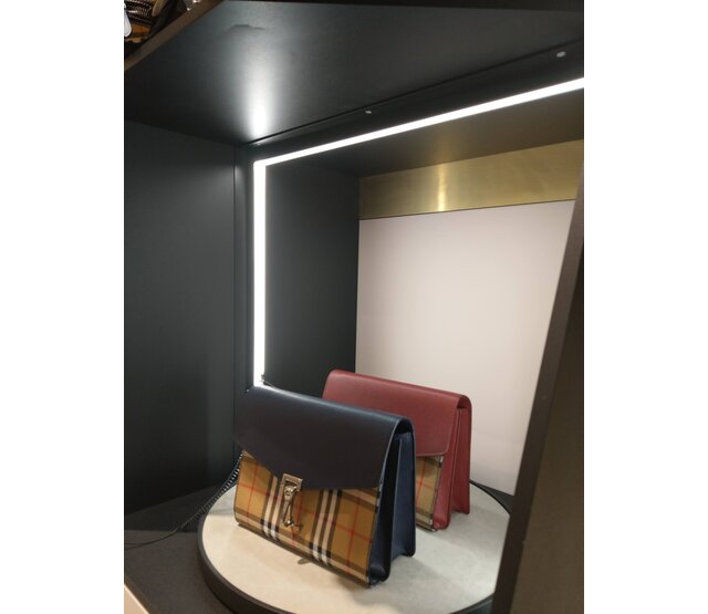 LED-Aluminiumprofil 16,80 mm x 12,41 mm mit flacher Opalabdeckung für LED-Streifen – 05.1Alu, präzise Maße, hochwertige Verarbeitung, ideal für indirekte Beleuchtung