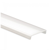LED Eckprofil C11ALU mit opaler Klickabdeckung – Aluminium Eckprofil für LED Streifen bis 15 mm Breite