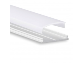 Flexibles LED-Profil 2,40 mm x 18 mm mit opaler Klick-Abdeckung – 13ALU