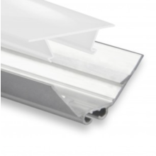 LED Eckprofil 25x25mm mit opaler Klickabdeckung für LED Streifen – C15ALU