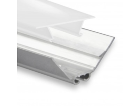 LED Eckprofil 25x25 mm mit opaler Klickabdeckung für LED Streifen – C15ALU