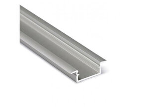 LED Einbauprofil mit Abdeckung 21,30 mm x 6,6 mm für LED Streifen – 08.1ALU