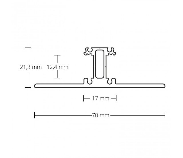 LED Aluminiumprofil Up Down 21,3 mm x 70 mm mit Abdeckung – Ideal für LED Streifen – UpDown01 in Schwarz – Hochwertiges Design für indirekte Beleuchtung LED Aluminiumprofil Up Down 21,3 mm x 70 mm mit Abdeckung – Ideal für LED Streifen – UpDown01 in Schwarz – Hochwertiges Design für indirekte Beleuchtung