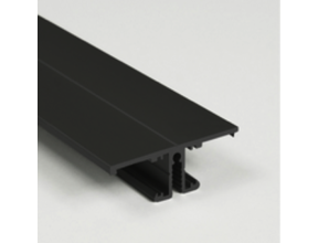 LED Profil Up Down – mit Abdeckung 13,5 mm x 40 mm – UpDown02 SCHWARZ