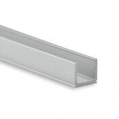 Ultraflaches LED-Aluminiumprofil 7 mm x 7,8 mm mit opaker Klickabdeckung für LED-Streifen – SLIM06ALU, schmal, präzise, dekorativ Ultraflaches LED-Aluminiumprofil 7 mm x 7,8 mm mit opaker Klickabdeckung für LED-Streifen – SLIM06ALU, schmal, präzise, dekorativ