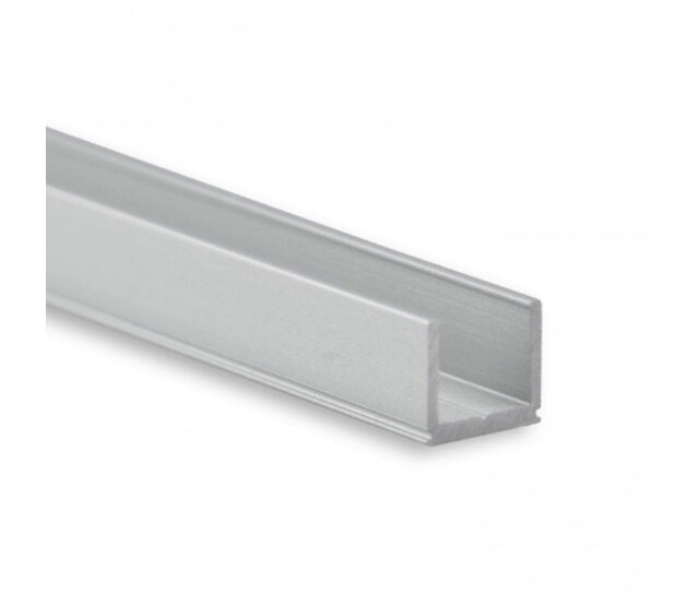 Ultraflaches LED-Aluminiumprofil 7 mm x 7,8 mm mit opaker Klickabdeckung für LED-Streifen – SLIM06ALU, schmal, präzise, dekorativ Ultraflaches LED-Aluminiumprofil 7 mm x 7,8 mm mit opaker Klickabdeckung für LED-Streifen – SLIM06ALU, schmal, präzise, dekorativ