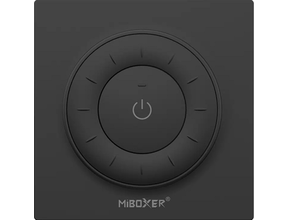 Design LED Wanddimmer für einfarbige & Dual White LED Streifen – Kabellos – MiBoxer K3-B
