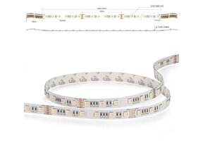 PRO RGBCCT LED Streifen 36W 2240LM 96LED/m 12V DC IP20 – 5m
