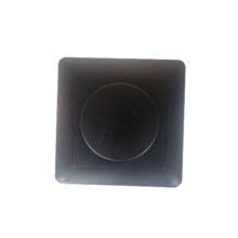 Schwarzer Universeller LED-Wanddimmer – Phasenabschnitt, kompatibel mit LED-Lampen
