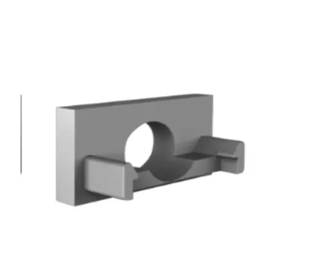 Endkappe mit Kabeldurchführung für LED-Profil 304alu – präzise Passform, 15mm Breite, IP20-Schutzklasse, ideal für LED-Profile. Montagezubehör inkl. Kabelverschluss.