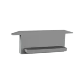 308ALU Aluminium-Eindkappe ohne Kabeldurchführung für LED-Streifen – Präzise Passform, 10 mm Breite, IP20 Schutz, ideal für LED-Profile, Montage ohne Werkzeug, inkl. Diffusorhalterung 308ALU Aluminium-Eindkappe ohne Kabeldurchführung für LED-Streifen – Präzise Passform, 10 mm Breite, IP20 Schutz, ideal für LED-Profile, Montage ohne Werkzeug, inkl. Diffusorhalterung