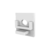 LED-Endkappe mit Kabeldurchführung 303WIT – IP20, für LED-Streifen, 12-24V, 5-10mm Profilbreite, weiß, Endabdeckung für Aluminiumprofile LED-Endkappe mit Kabeldurchführung 303WIT – IP20, für LED-Streifen, 12-24V, 5-10mm Profilbreite, weiß, Endabdeckung für Aluminiumprofile