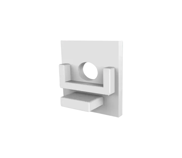 LED-Endkappe mit Kabeldurchführung 303WIT – IP20, für LED-Streifen, 12-24V, 5-10mm Profilbreite, weiß, Endabdeckung für Aluminiumprofile LED-Endkappe mit Kabeldurchführung 303WIT – IP20, für LED-Streifen, 12-24V, 5-10mm Profilbreite, weiß, Endabdeckung für Aluminiumprofile