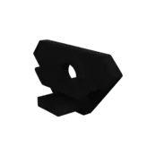 Eindkappe mit Kabeldurchführung für LED-Streifen - 323ZWART, schwarz, 10 mm Durchmesser, IP20, für Aluprofile, Montagezubehör, 1 Stück, kompatibel mit LED-Beleuchtungssystemen Eindkappe mit Kabeldurchführung für LED-Streifen - 323ZWART, schwarz, 10 mm Durchmesser, IP20, für Aluprofile, Montagezubehör, 1 Stück, kompatibel mit LED-Beleuchtungssystemen