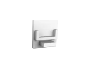 Endkappe ohne Kabeldurchführung - 318WEISS für LED Streifen