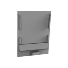 Endkappe ohne Kabeldurchführung – XL340ALU für LED Streifen Profil