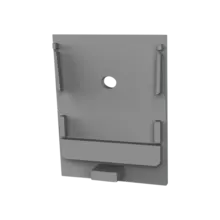 Endkappe mit Kabeldurchführung - XL340ALU für LED Streifen Aluminiumprofil