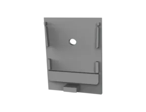 Endkappe mit Kabeldurchführung - XL340ALU für LED Streifen Aluminiumprofil