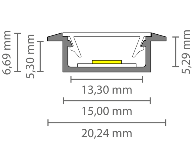 Schwarzes LED-Einbauprofil 15 mm x 6 mm mit Abdeckung für LED-Streifen – 308ZWART | Präzise Aluminiumschiene für indirekte Beleuchtung | Ideal für Decken- und Wandmontage | Hochwertige Lichtlösung Schwarzes LED-Einbauprofil 15 mm x 6 mm mit Abdeckung für LED-Streifen – 308ZWART | Präzise Aluminiumschiene für indirekte Beleuchtung | Ideal für Decken- und Wandmontage | Hochwertige Lichtlösung