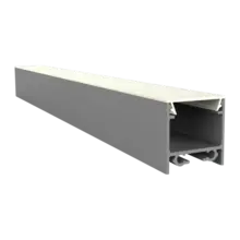 LED Aufbauprofil mit Abdeckung 20x20 mm – Aluminium LED Profil 318ALU