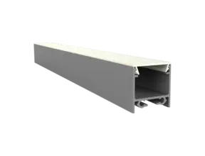 LED Aufbauprofil mit Abdeckung 20x20 mm – Aluminium LED Profil 318ALU