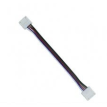 10mm RGBW/RGBWW LED Streifen Verbinder mit beidseitigem Anschluss