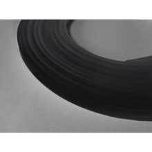 20m LED Aluminium Profil Abdeckung Schwarz – XL10/XL11 – Klicksystem