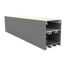 LED Aluminium Profil 40x50mm mit opaler Klick-Abdeckung – XL340ALU für LED Streifen