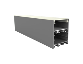 LED Aluminium Profil 40x50mm mit opaler Klick-Abdeckung – XL340ALU für LED Streifen