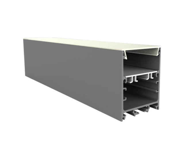 LED-Aluminiumprofil 40mm x 50mm mit Klickabdeckung – XL340ALU für LED-Streifen, hochwertige Beleuchtungslösung, präzise Lichtführung, ideal für Innen- und Außenbereich, langlebig und einfach zu montieren