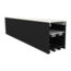 Harmony Profiles Schwarzes LED-Aluminiumprofil 40mm x 50mm mit Klickabdeckung für LED-Streifen – XL340ZWART, ideal für indirekte Beleuchtung
