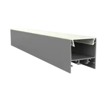LED-Aluminiumprofil 30 mm x 30,92 mm mit Opale, klare und schwarze Klickabdeckung – XL306ALU – ideal für LED-Streifen, präzise Montage, hochwertige Lichtstreuung, maßgenau nach DIN-Normen