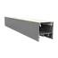 Harmony Profiles LED-Aluminiumprofil 30 mm x 30,92 mm mit Opale, klare und schwarze Klickabdeckung – XL306ALU – ideal für LED-Streifen, präzise Montage, hochwertige Lichtstreuung, maßgenau nach DIN-Normen