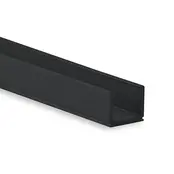 Schwarzes ultraflaches LED-Aluminiumprofil 7 mm x 7,8 mm mit opaker Klickabdeckung für LED-Streifen – SLIM06ZWART | Schmales Design, perfekt für indirekte Beleuchtung Schwarzes ultraflaches LED-Aluminiumprofil 7 mm x 7,8 mm mit opaker Klickabdeckung für LED-Streifen – SLIM06ZWART | Schmales Design, perfekt für indirekte Beleuchtung