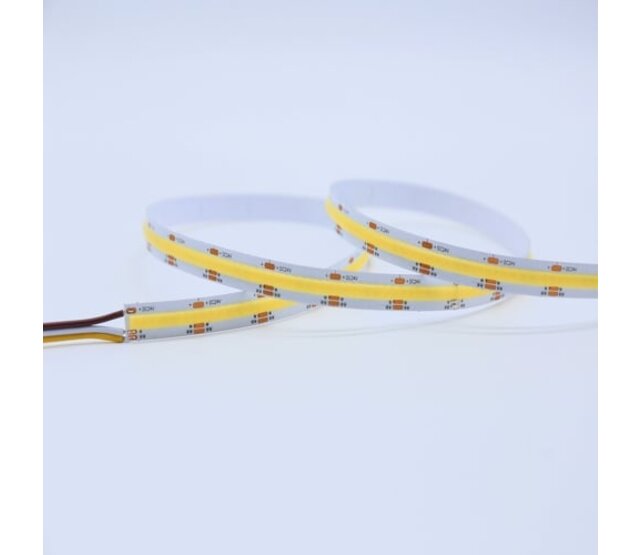 24V COB LED Streifen, 10 Meter, 480 LEDs/m, 9W, 1250 Lumen, Warmweiß (2200K) & Amber, IP20, für Innenbeleuchtung, energieeffizient, dimmbar, hohe Lichtqualität 24V COB LED Streifen, 10 Meter, 480 LEDs/m, 9W, 1250 Lumen, Warmweiß (2200K) & Amber, IP20, für Innenbeleuchtung, energieeffizient, dimmbar, hohe Lichtqualität