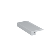 LED Treppenprofil M10ALU – 2 m, 46,6 × 14,1 mm, Aluminium | Mit Lichtaustritt nach unten