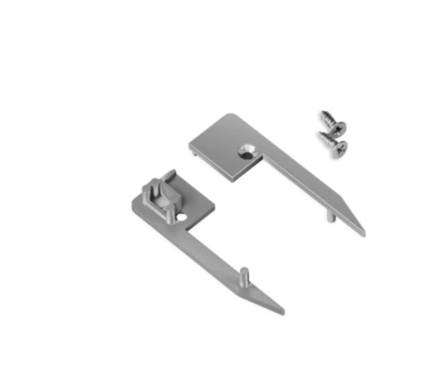 2er-Set Endkappen M10ALU für Treppenprofile aus Aluminium, passend für M10-Gewinde, präzise Verarbeitung, korrosionsbeständig, ideal für Treppenbau und Geländer, hochwertige Aluminiumlegierung, deutsche Qualitätsnorm